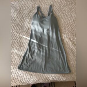 UNIQLO blue airism dress with built in bra and shorts